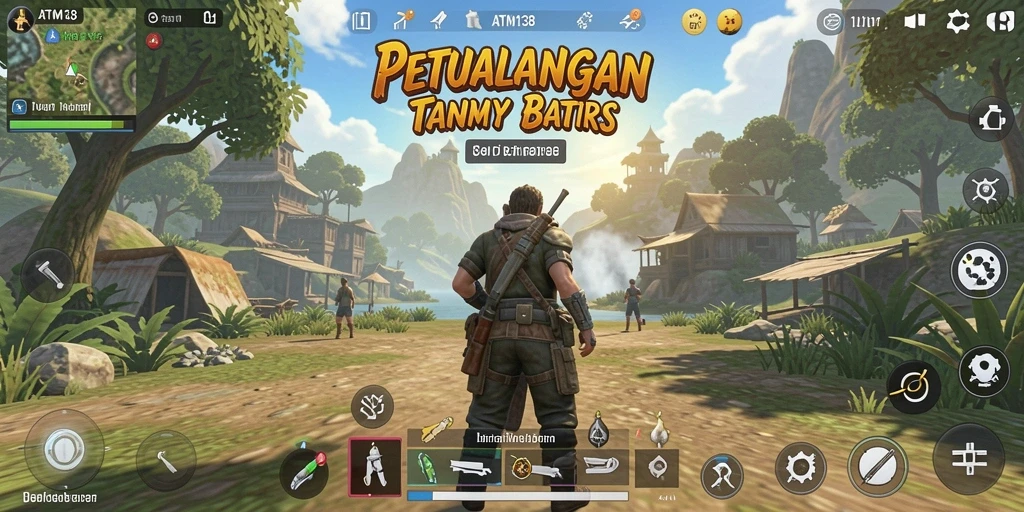 Tampilkan gameplay menarik di dunia terbuka ATM138.
