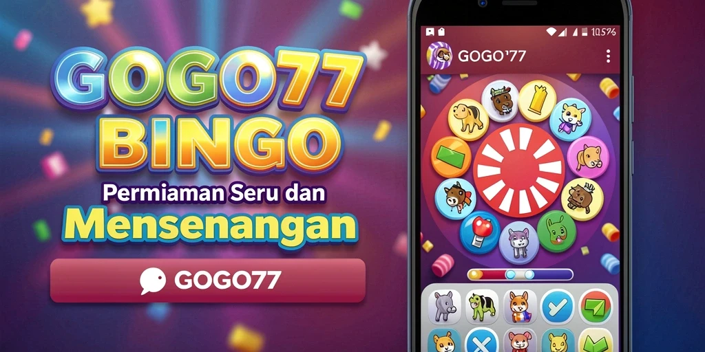 Tampilan menarik gameplay Bingo di GOGO77 yang seru.