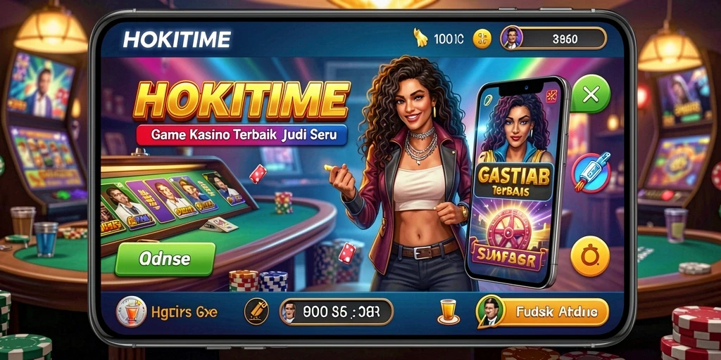 Tampilan gameplay HOKITIME yang menarik dan seru.