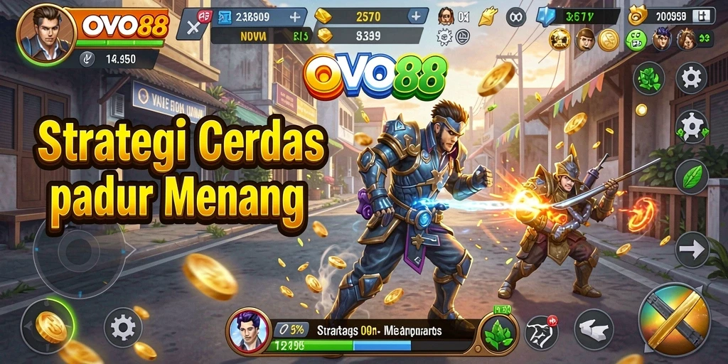 Tangkapan layar gameplay OVO88 dengan strategi mendebarkan