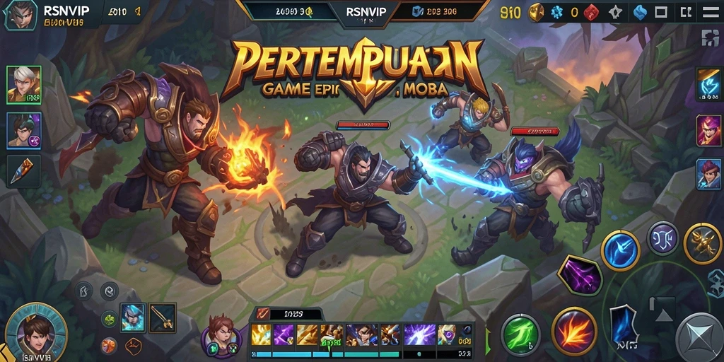 Tampilan gameplay RSNVIP yang mendebarkan dan penuh aksi.